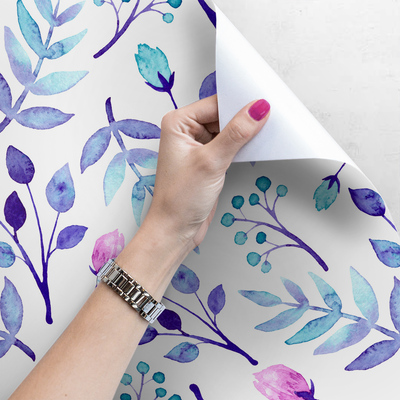 Fotobehang Hemelse bladeren