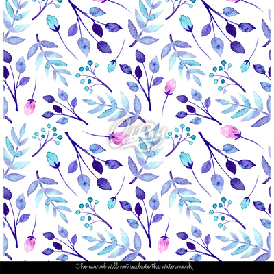 Fotobehang Hemelse bladeren