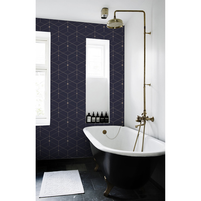 Fotobehang Ruimtelijke vierkanten