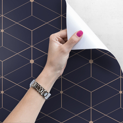 Fotobehang Ruimtelijke vierkanten