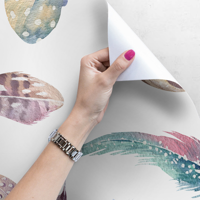 Fotobehang Veren vliegen