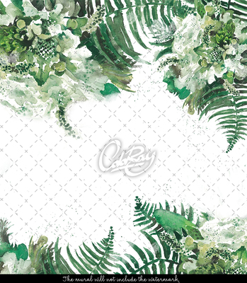 Fotobehang Weelderig groen