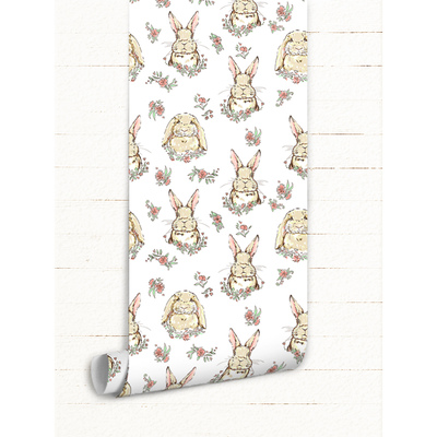 Fotobehang Blije konijntjes