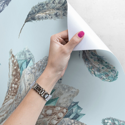 Fotobehang Kristallen bloemen