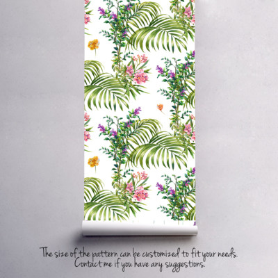 Fotobehang Bezoek aan het Palmenhuis