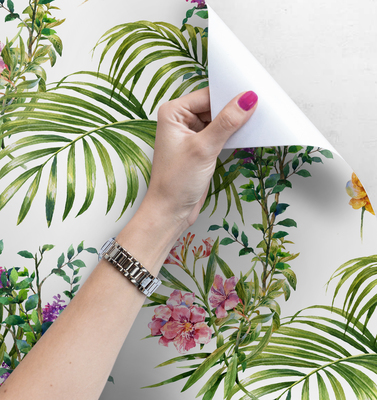 Fotobehang Bezoek aan het Palmenhuis