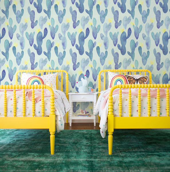 Fotobehang Cactussen in de ochtend