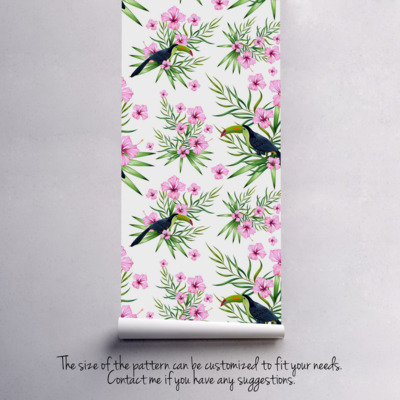 Fotobehang Toekan rustend