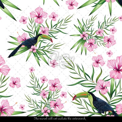 Fotobehang Toekan rustend