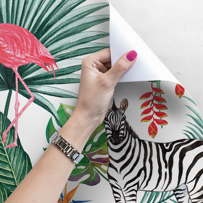 Fotobehang Safaritocht