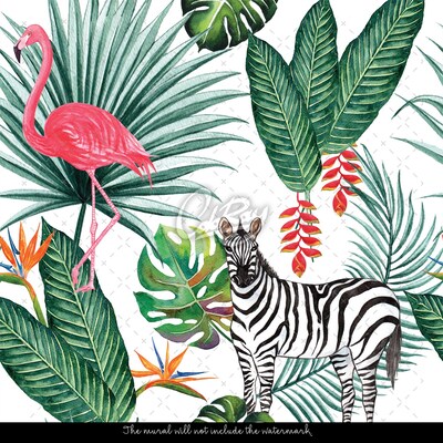 Fotobehang Safaritocht