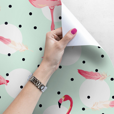 Fotobehang Flamingo's zijn mijn wereld