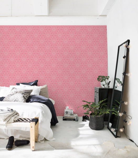 Fotobehang Marokko in het roze