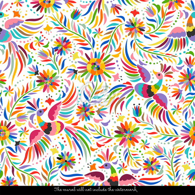 Fotobehang Vrolijke folklore