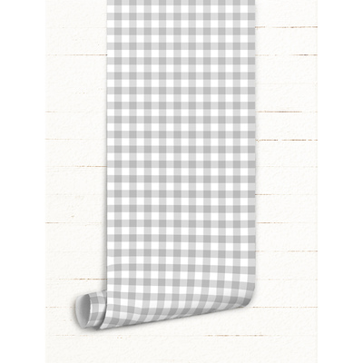 Fotobehang Lichtgrijze vierkanten