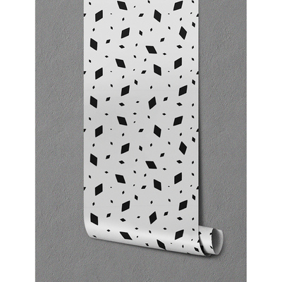 Fotobehang Diamanten in zwart