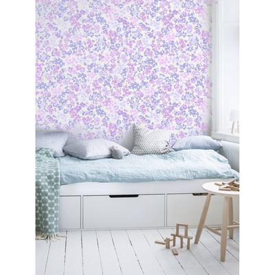 Fotobehang Bloemenhemel