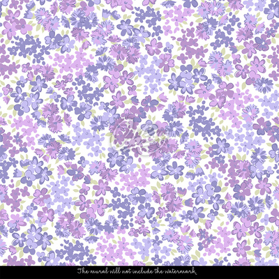 Fotobehang Bloemenhemel