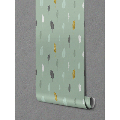 Fotobehang Scandinavisch blad