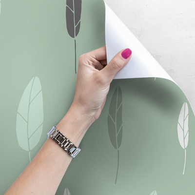 Fotobehang Scandinavisch blad