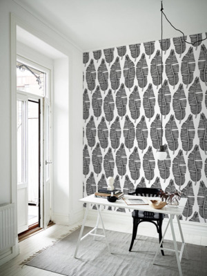 Fotobehang Bladzeehond