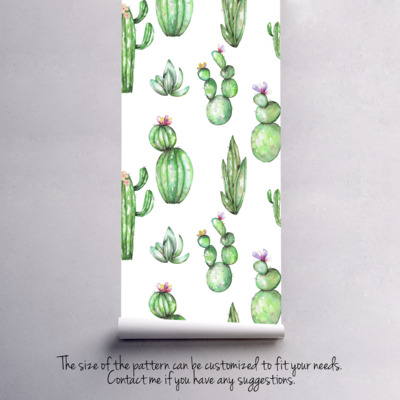 Fotobehang Cactusveld