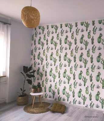 Fotobehang Cactusveld