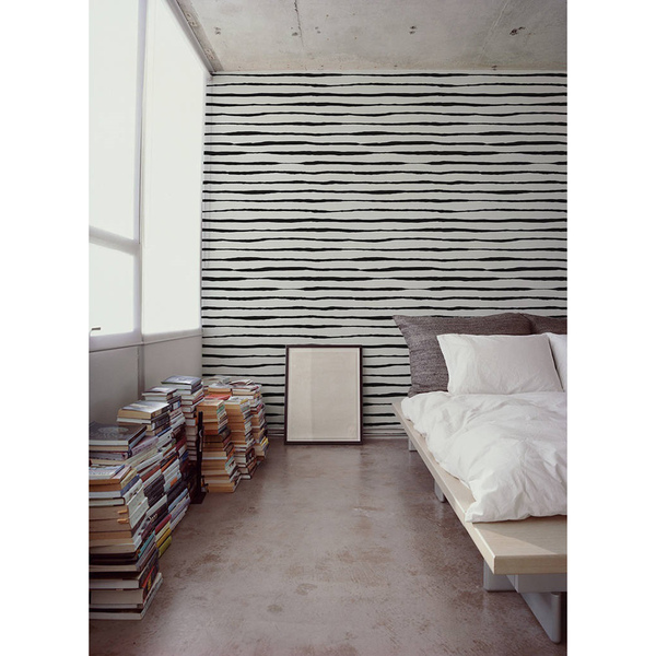 Fotobehang Geschilderde beklede muur