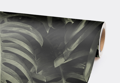 Fotobehang Monstera bladeren