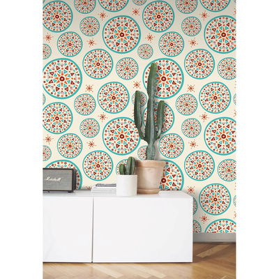 Fotobehang Kleurrijke mandala's