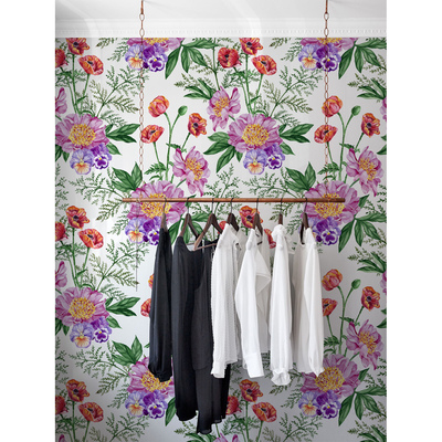 Fotobehang Romantische bloemboeketten