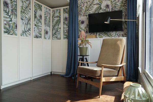 Fotobehang Varens en anemonen