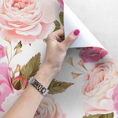 Fotobehang Romantische tuin