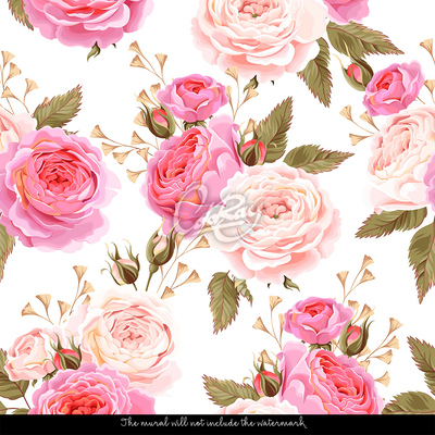 Fotobehang Romantische tuin