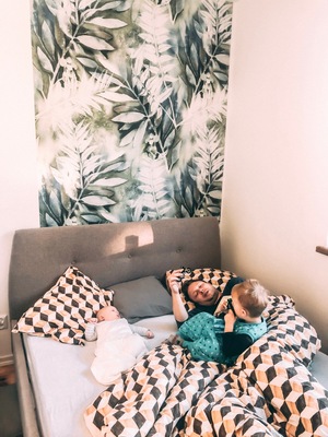 Fotobehang Varenbloem