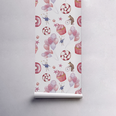 Fotobehang Zoete cupcakes