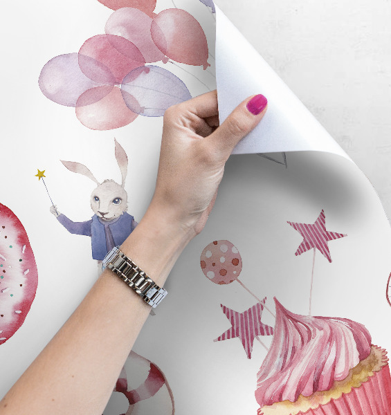 Fotobehang Zoete cupcakes