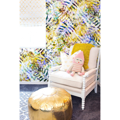 Fotobehang Extravagante palmbladeren