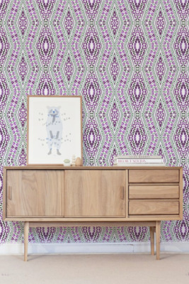 Fotobehang Marokkaans Paars