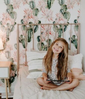 Fotobehang Mexicaanse tuin