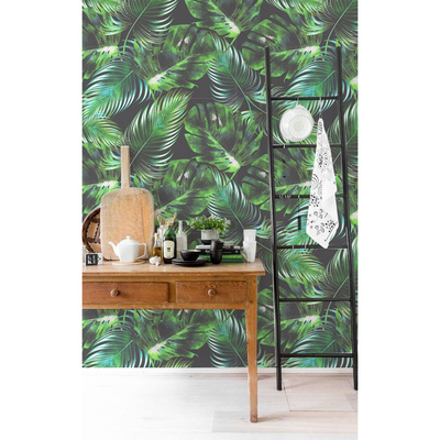 Fotobehang Weelderig groen