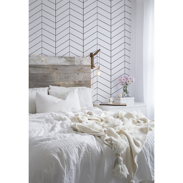 Fotobehang Eenvoudige visgraat