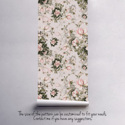 Fotobehang Rozenstruik