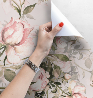 Fotobehang Rozenstruik