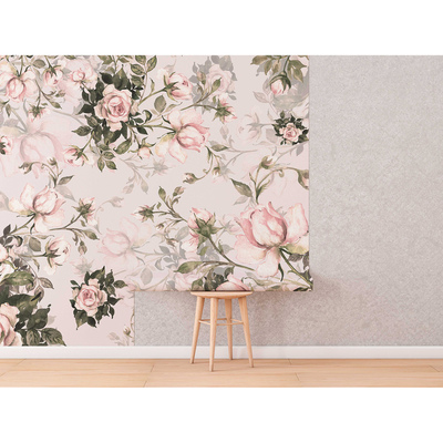 Fotobehang Rust tussen de geurige rozen