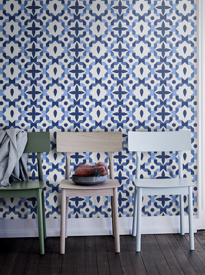 Fotobehang Spaanse mozaïek