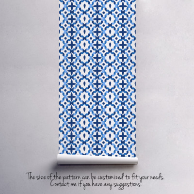 Fotobehang Spaanse mozaïek