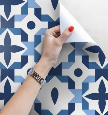 Fotobehang Spaanse mozaïek