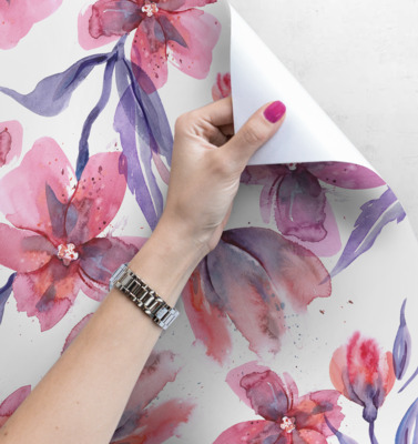 Fotobehang Aquarellen