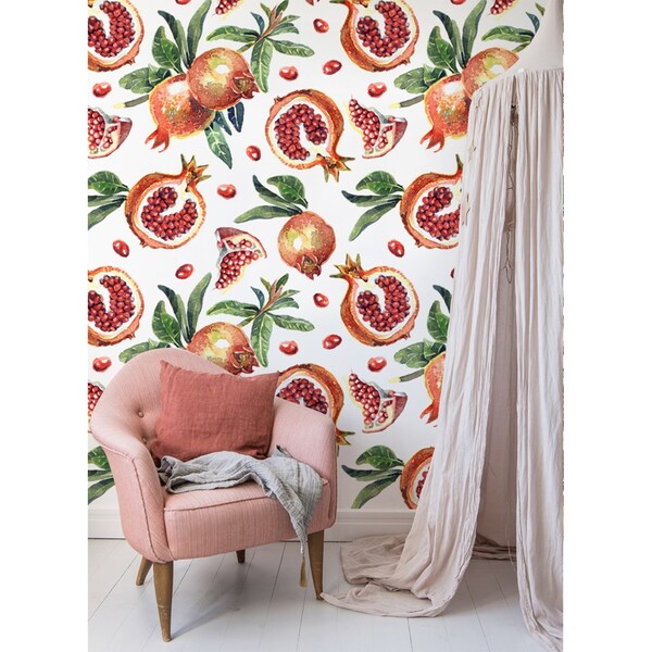 Fotobehang Sappige granaatappels